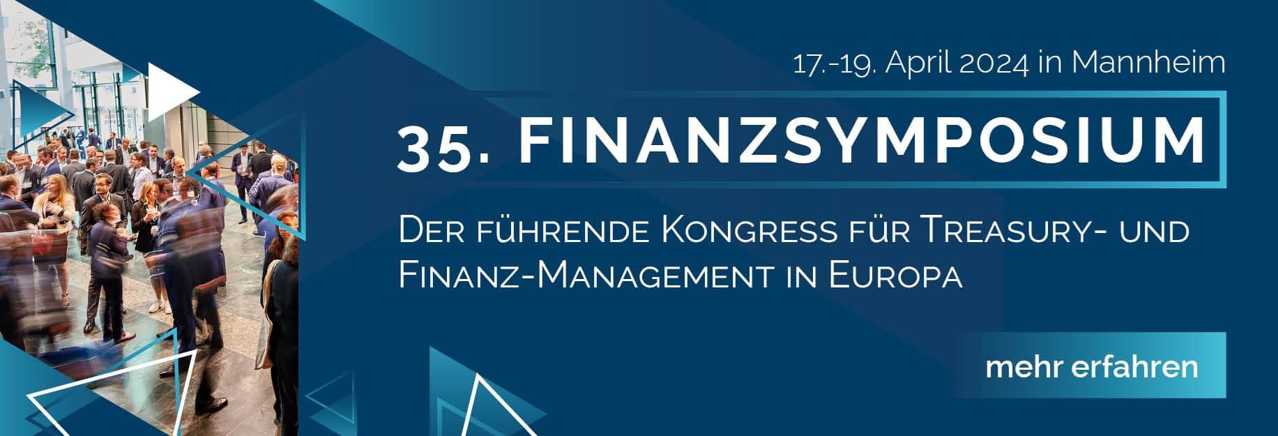 35. Finanzsymposium in Mannheim